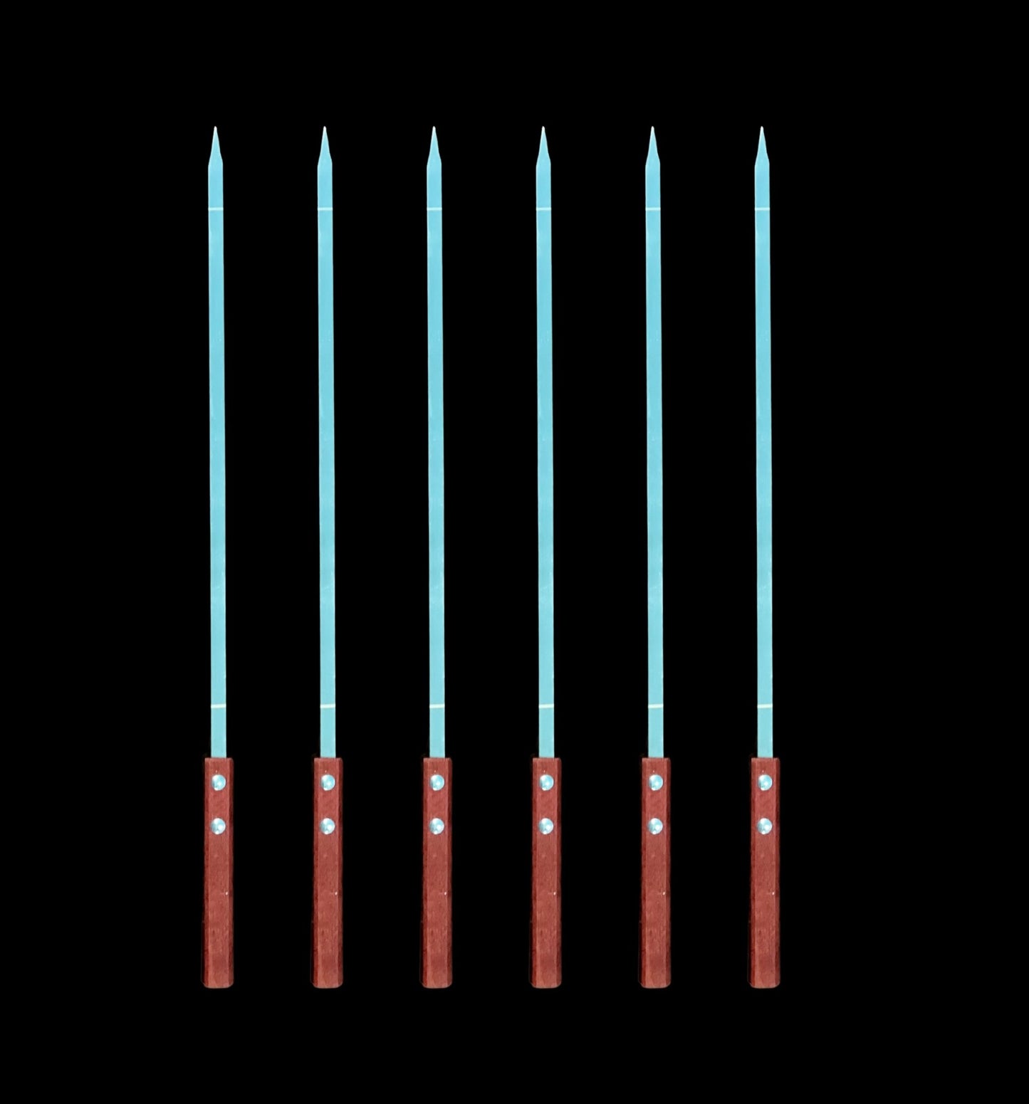 6 Extra Stainless Steel Skewers - The Simple Grill